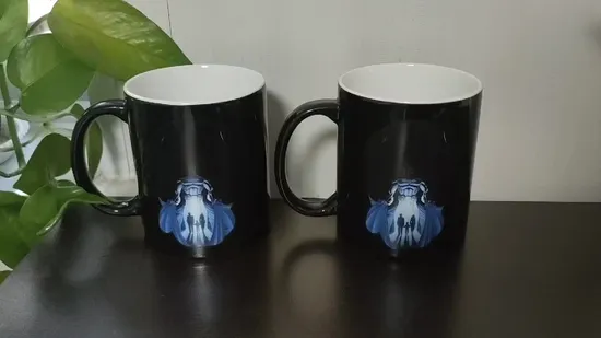 Caneca de cerâmica Copo de esmalte colorido Caneca de presente Caneca de Natal