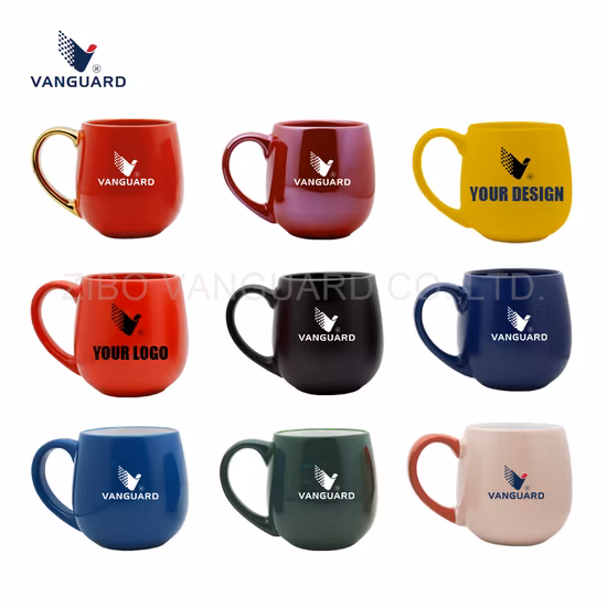 Caneca de café de cerâmica personalizada de alta qualidade por atacado para presente de promoção