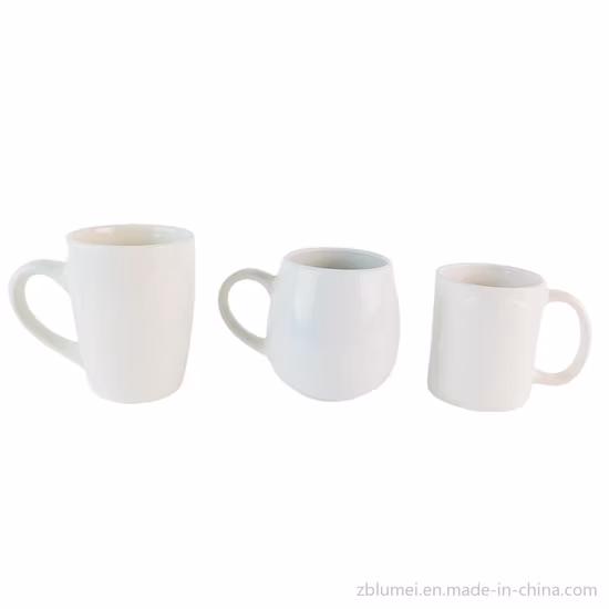 Caneca de café de viagem de cerâmica promocional para escritório com tampa